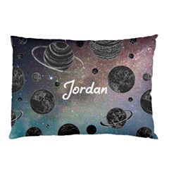 Personalized Space Name Pillow Case - Pillow Case (Two Sides)