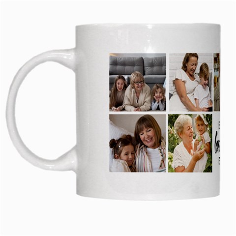 Personalized 9 Photo Best Family Any Text Ever Mug By Joe Left