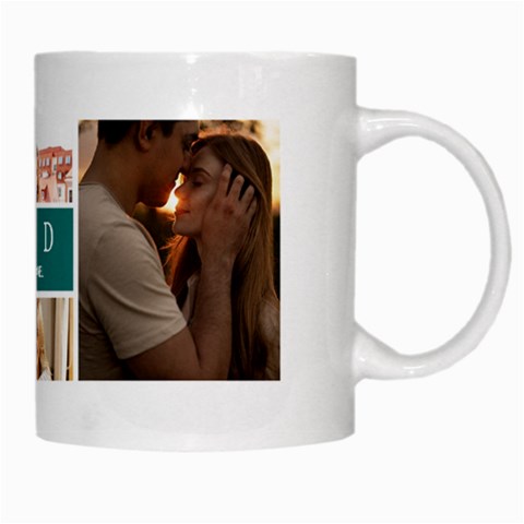 Personalized 6 Photo Couple Name Mug By Joe Right