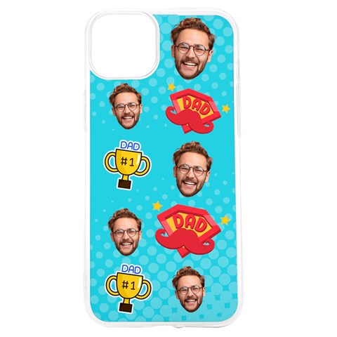 Personalized Super Dad Uv Print Case By Katy Front