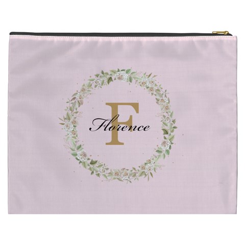 Personalized Initial Name Cosmetic Bag By Joe Back