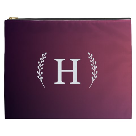 Personalized Initial Cosmetic Bag By Joe Front