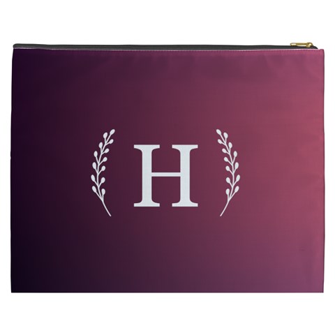 Personalized Initial Cosmetic Bag By Joe Back