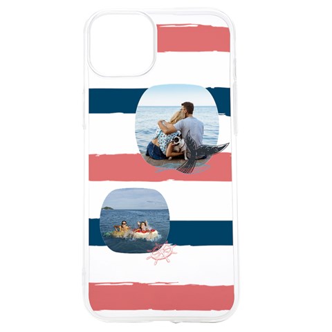 Personalized Sea Mood Two Photo Uv Print Case By Katy Front