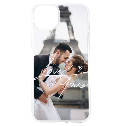Personalized Love You Text Photo Uv Print Case By Katy Front