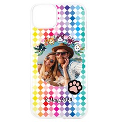 Personalized Rainbow Cats Photo UV Print Case - iPhone 15 TPU UV Print Case