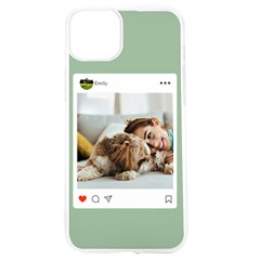 Personalized Instagram Photo Name UV Print Case - iPhone 15 TPU UV Print Case