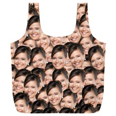 Personalized Photo Many Face Head Recycle Bag (6 styles) - Full Print Recycle Bag (XXXL)