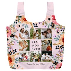 Personalized Best Mom Ever Any Text Photo Recycle Bag - Full Print Recycle Bag (XXXL)