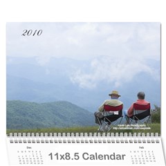 2010 Smoky Mountain Calendar - Wall Calendar 11  x 8.5  (12-Months)