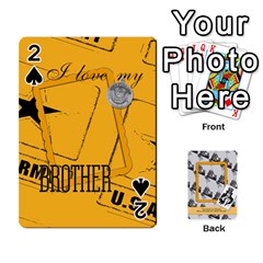 Support our troops - Playing Cards 54 Designs (Rectangle)