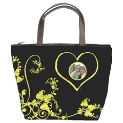 Key Lime Handbag - Bucket Bag