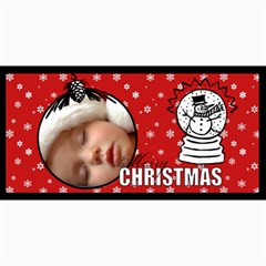 10 CHRISTMAS CARDS - 4  x 8  Photo Cards