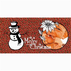 10 CHRISTMAS CARDS- 4  x 8  Photo Cards