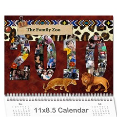 2010 Calendar - Wall Calendar 11  x 8.5  (12-Months)