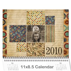 Calendar 2010 - Wall Calendar 11  x 8.5  (12-Months)