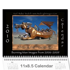 Abraxas 06-09 People Calendar 2010 - Wall Calendar 11  x 8.5  (12-Months)