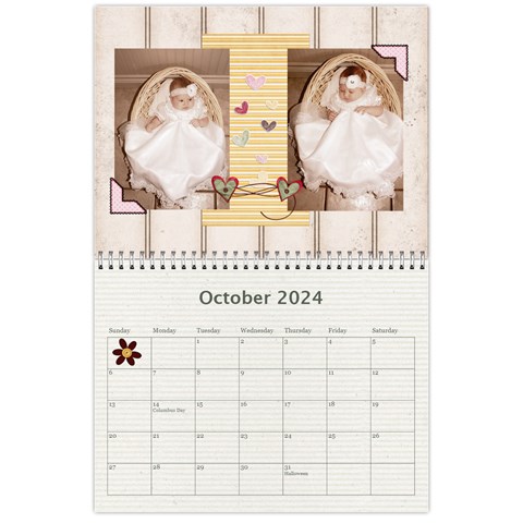 Calendar 2024 By Sheena Oct 2024