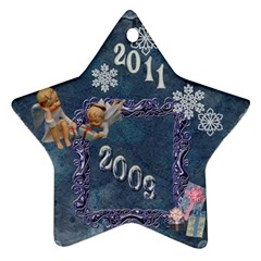 Blue angels 2023 Christmas ornament - Ornament (Star)