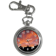 Salmon sunset keychain watch - Key Chain Watch