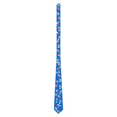 snowflake light tie - Necktie (Two Side)