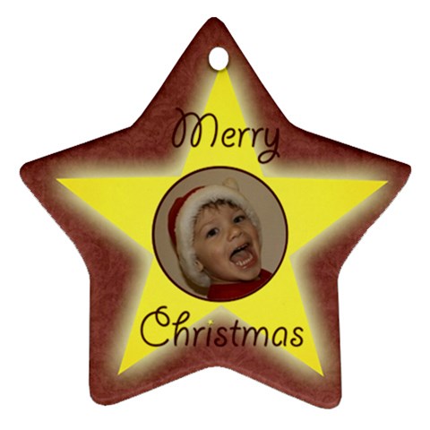 Starry Night Christmas Star By Mim Front