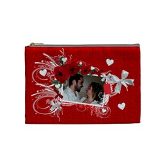 Cosmetic Bag Valentine Love - Cosmetic Bag (Medium)