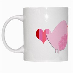 Love birds - White Mug