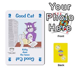 2010 Good Cat Bad Cat - Playing Cards 54 Designs (Rectangle)
