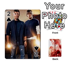 supernatural playing cards - Playing Cards 54 Designs (Rectangle)
