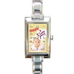 Mother day - Rectangle Italian Charm Watch