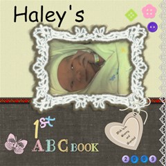 haley s abc book 2009 to print - ScrapBook Page 12  x 12 