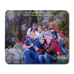 miller family mousepad from October 2009 - Large Mousepad