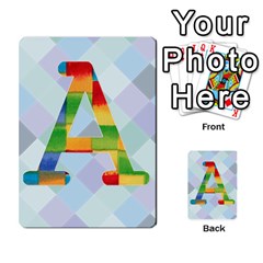 ABC Flash Cards - Multi-purpose Cards (Rectangle)
