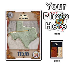 TTR Texas Tickets - Playing Cards 54 Designs (Rectangle)