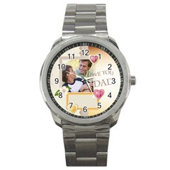 fathers gift - Sport Metal Watch