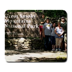 Smokey Mountains Vacation  - Large Mousepad