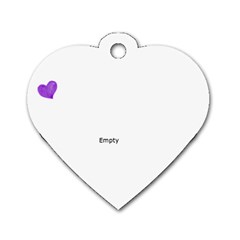 COUSINS ~ Cassidy and Regan dog tags - Dog Tag Heart (Two Sides)