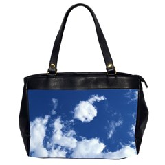 Clouds Oversized Handbag - Oversize Office Handbag (2 Sides)