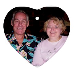 John and Sally - Ornament (Heart)