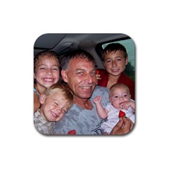 Happy Father s Day - Rubber Coaster (Square)
