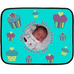 Life Is Sweet Baby Blanket - Mini - Fleece Blanket (Mini)