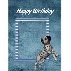 doggie love 2 - Greeting Card 4.5  x 6 