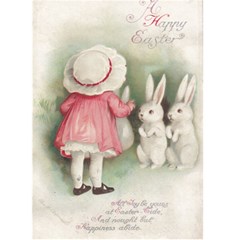 Vintage Art Easter Card - Greeting Card 5  x 7 