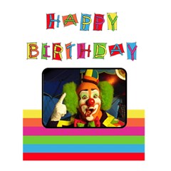 HAPPY BIRTHDAY  -  Custom Greeting Card 5  x 7 