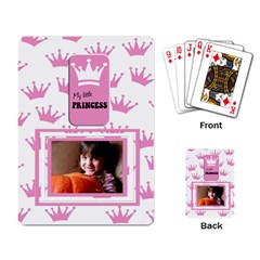 My little princess cards - Playing Cards Single Design (Rectangle)