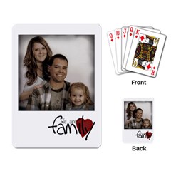 We are family cards - Playing Cards Single Design (Rectangle)
