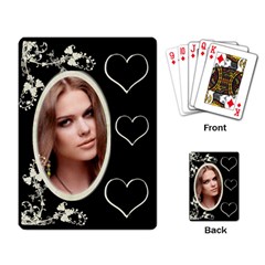 Hearts & Flowers Playing cards - Playing Cards Single Design (Rectangle)