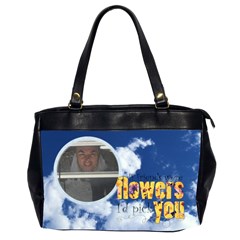 Clouds Friends Oversized Handbag - Oversize Office Handbag (2 Sides)