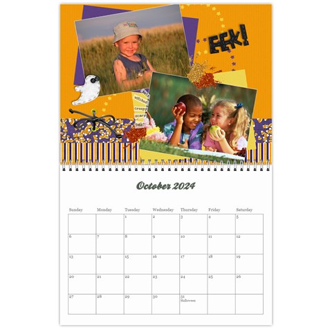 2024 Calendar By Mikki Oct 2024